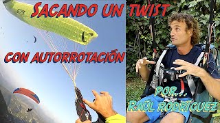 Como tirar el paracas para que no se líe con la vela+Como sacar un twist-RAÚL RODRÍGUEZ.(Subtitles)