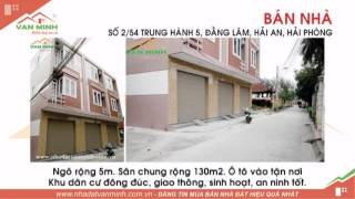 Bán nhà số 2/54 Trung Hành 5, Đằng Lâm, Hải An, Hải Phòng