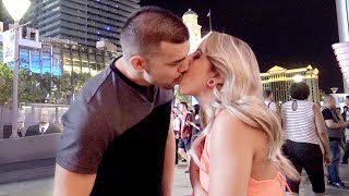 The Prank Invasion Method - "Kissing Prank" In Las Vegas