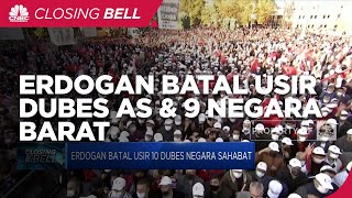 Presiden Turki, Erdogan Batal Usir Dubes AS & 9 Negara Barat