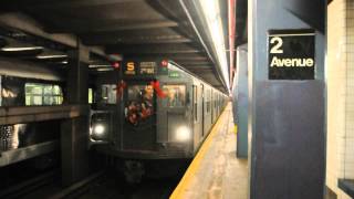 MTA NYC Subway R1/9 M / R42 C Trains via 2 Avenue
