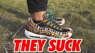 BAD REVIEW atmos x Nike Air Max 95 Animal Pack 2 0 plus ON Feet