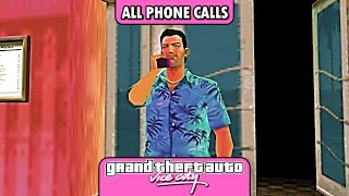GTA: Vice City - All Phone Calls [HD]