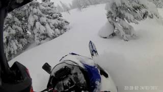 Epic powder day evo tuned yamaha sidewinder 1