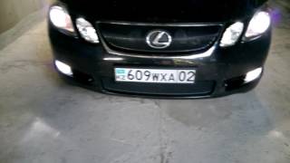 LEXUS GS 300 2006 г.в ксенон в туманки,замена родного блока розжига и ламп D4S/