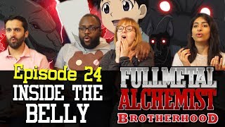 Fullmetal Alchemist: Brotherhood - Episode 24 - Inside the Belly - Group Reaction