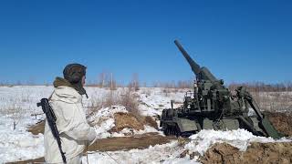 Стрельбы дальнобойных артсистем «Малка» на Дальнем Востоке