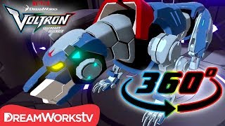 Explore the Castle Ship's Blue Lion Hangar! [360 VIDEO] | DREAMWORKS VOLTRON LEGENDARY DEFENDER