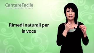 Rimedi naturali per la voce - Lezioni di Canto #62