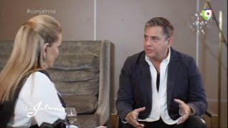 Daniel Sarcos no pudo contener el llanto mientras hablaba de su padre en Con Jatnna (2/4)