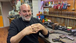 SİLAHÇI DURSUN USTA'DAN COLT AMERİCAN EAGLE,ZİGANA,CZ 75,BROWNİNG,PARABELLUM,SİLAHLARINI İNCELEMESİ