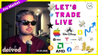 Stocks PreMarket: Apple, Snapchat, Dis, BABA, Apple, Tesla, AMD, MSFT &  Hexo