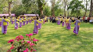 #ฟ้อนเล็บ พิธีดำหัว ประเพณีปี๋ใหม่เมือง ปีพ.ศ.2562 #มหาวิทยาลัยเชียงใหม่ #สวนสัก