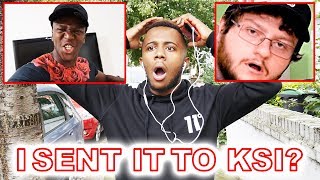 I LEAKED THE NET NOBODY (KSI DISS TRACK) TO KSI?