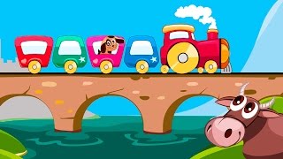 Мультики про паровозики. Мультик песня - Мультики для самых маленьких