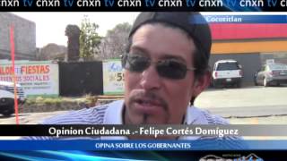 FELIPE CORTÉS DOMÍNGUEZ CIUDADANO  PLATICAN SOBRE LO QUE ESTÁ BIEN, LO QUE ESPERAN Y LOS PROBLEMAS QUE ENFRENTA LA POBLACIÓN Y SU OPINIÓN DE LOS GOBERNANTES