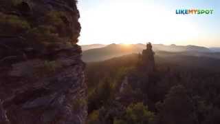 Wandern in Rheinland-Pfalz auf dem Dahner Felsenpfad (Pfalz)