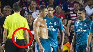 Wenn Cristiano Ronaldo ausrastet.. Rote Karte gegen Barcelona..