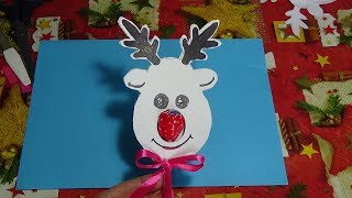 Новогодняя игрушка олень своими руками -  елочная игрушка
