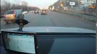 GPS навигатор с радаром и регистратором GR4