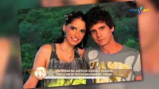 TV Fama: Hudson desabafa após morte da ex-mulher