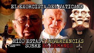 El reconocido EXORCISTA GABRIELE AMORTH, hizo estas 7 ADVERTENCIAS sobre el DEMONIO