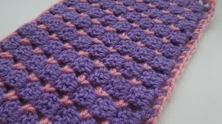 Как связать плед крючком.How to crochet plaid.