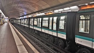 Métro de Paris, ligne 4 : Matériel MP89 Ratp - Porte d'Orléans/Mairie de Montrouge