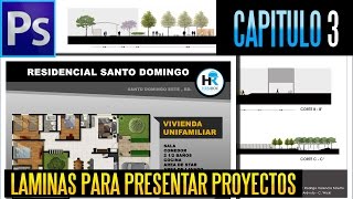 LAMINAS PARA PRESENTAR PROYECTOS ARQUITECTONICOS (PART.3)