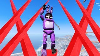 АНИМАТРОНИКИ FNAF - СМЕРТЕЛЬНАЯ ТРАССА БОННИ - ИГРЫ ГТА ВИДЕО МОДЫ - GTA 5 MODS Multi Pulti