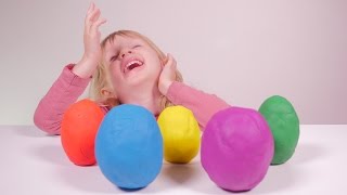 JOUET • Oeufs Surprises dans de la Play-Doh - Studio Bubble Tea unboxing surprises in clay
