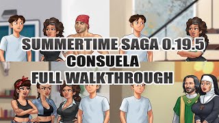 Summertime Saga 0.19.5 Walkthrough Consula | Christmas Update 0.19.5 Summertime Saga Gameplay