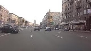 ДТП на Кутузовском: видео с регистратора