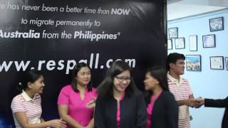 Let’s Applaud & Celebrate With Yehleen Cecilio & Partner | #RespallVisaGrants
