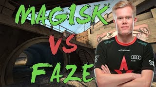 CSGO: POV Astralis Magisk vs FaZe (40/29) overpass @ IEM Sydney 2018