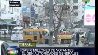 Encuesta en Israel: 55% de electores condiciona su voto a la economía