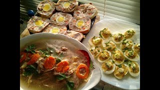 ИЗ 1 КУРИЦЫ 3 БЛЮДА. Как приготовить  на праздничный стол.