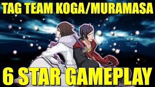 Bleach Brave Souls LEVEL 200 TAG TEAM KOGA/MURAMASA BUILDS/GAMEPLAY (Top Tier Beast?)