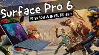 Fortnite On A Surface Pro 6 - Intel i5 8250u & 620 HD Graphics - Lowest Settings