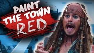 PIRATE WAR!! | Paint The Town Red #1