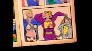 MTV Bumper Muscle Woman Comic