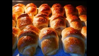 РЕЦЕПТ мягких И воздушных РОГАЛИКОВ Рогалики с яблоками и КОРИЦЕЙ рецепт рогалики тесто на молоке