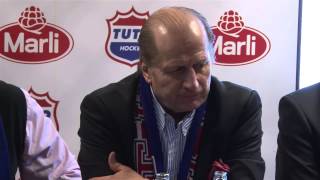 TUTO Hockey - Jokipojat, Pre Game Press Cafe, 8.3.2013