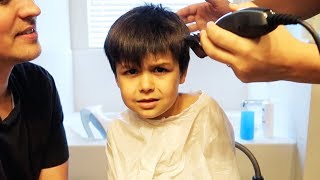 I'm Cutting His Hair Off!!