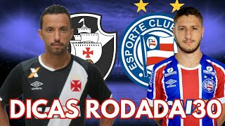 DICAS CARTOLA FC 2017 - RODADA 30 - MITAMOS