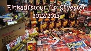 PYROEXTREM 340€ Feuerwerk Einkaufstour Silvester 2012 / 2013