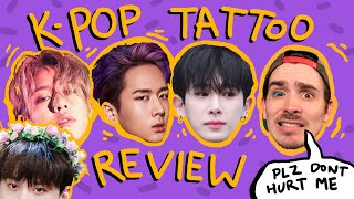 K-Pop Idols Have Terrible Tattoos | KPOP Tattoo Review (Monsta X, VIXX, B.A.P)