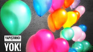 Yapıştırıcı Kullanmadan Balon ile Süsleme Nasıl Yapılır?|Süper|DIY Projeleri|Kendin Yap Can