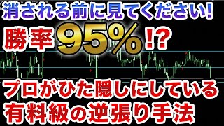 バイナリーオプションツール取引】勝率95％出せる有料級の逆張り手法を紹介します【1ヶ月100万円バイオプ生活#17】
