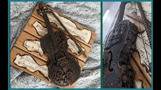 Altered Violin Wall Decor plus 1